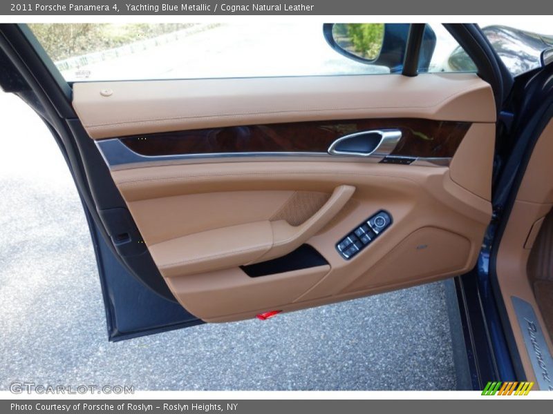 Yachting Blue Metallic / Cognac Natural Leather 2011 Porsche Panamera 4