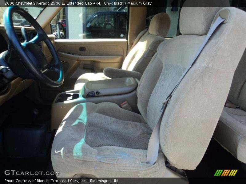 Onyx Black / Medium Gray 2000 Chevrolet Silverado 2500 LS Extended Cab 4x4