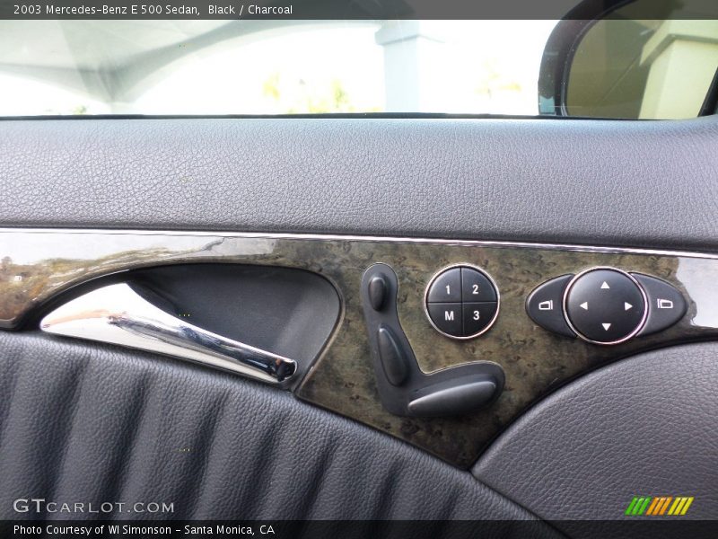 Black / Charcoal 2003 Mercedes-Benz E 500 Sedan