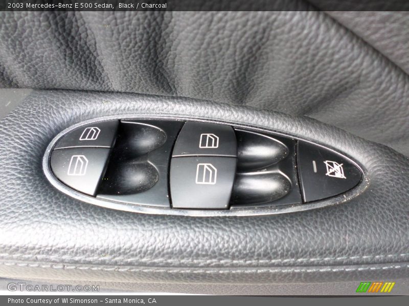 Black / Charcoal 2003 Mercedes-Benz E 500 Sedan