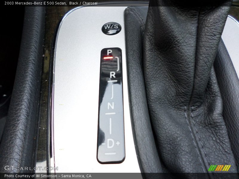 Black / Charcoal 2003 Mercedes-Benz E 500 Sedan