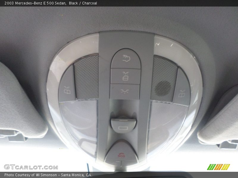 Black / Charcoal 2003 Mercedes-Benz E 500 Sedan