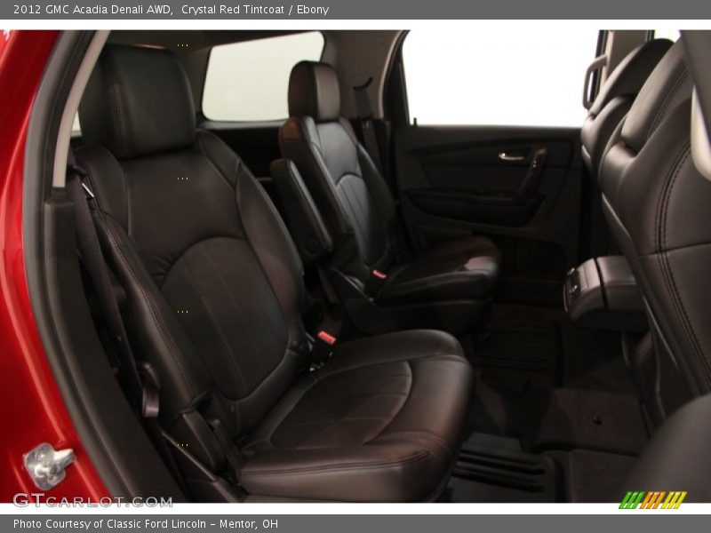 Crystal Red Tintcoat / Ebony 2012 GMC Acadia Denali AWD