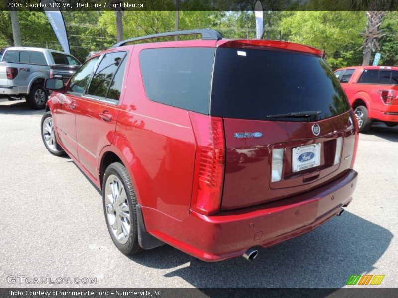 Red Line / Light Neutral 2005 Cadillac SRX V6