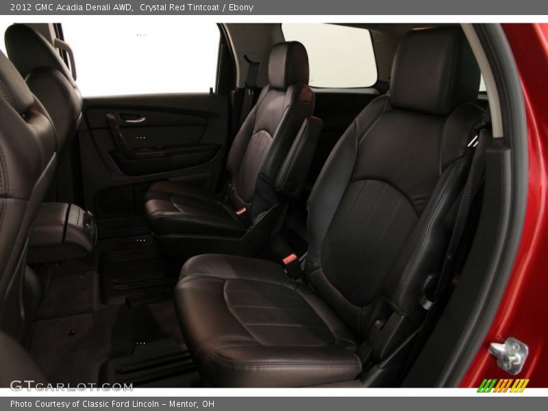 Crystal Red Tintcoat / Ebony 2012 GMC Acadia Denali AWD