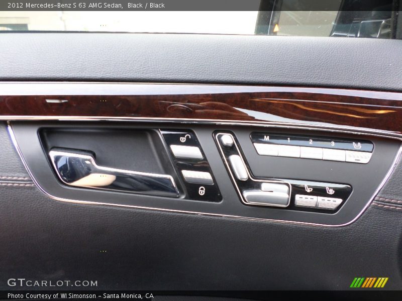 Controls of 2012 S 63 AMG Sedan