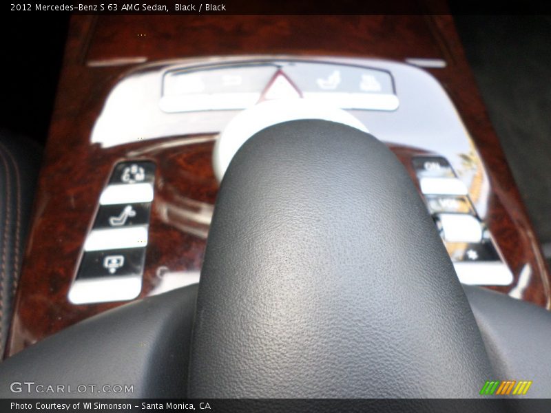 Black / Black 2012 Mercedes-Benz S 63 AMG Sedan