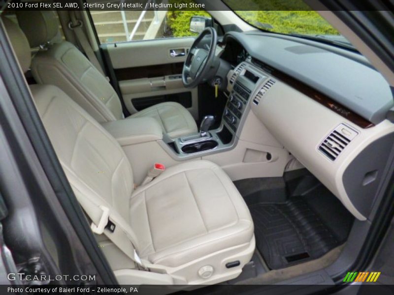 Sterling Grey Metallic / Medium Light Stone 2010 Ford Flex SEL AWD