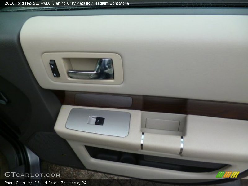 Sterling Grey Metallic / Medium Light Stone 2010 Ford Flex SEL AWD