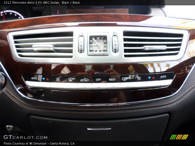 Controls of 2012 S 63 AMG Sedan