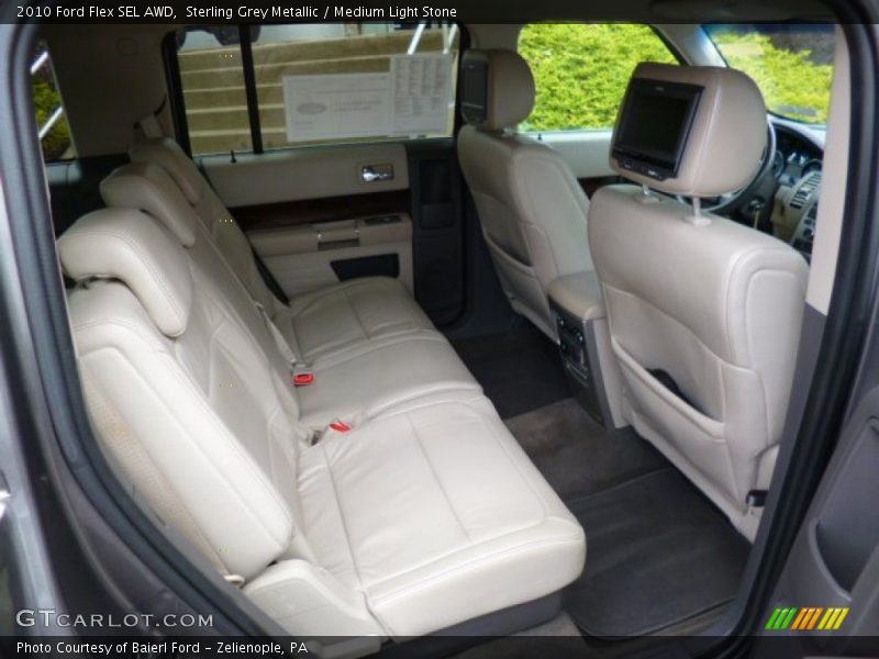 Sterling Grey Metallic / Medium Light Stone 2010 Ford Flex SEL AWD