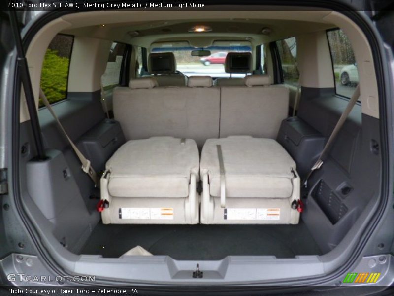 Sterling Grey Metallic / Medium Light Stone 2010 Ford Flex SEL AWD