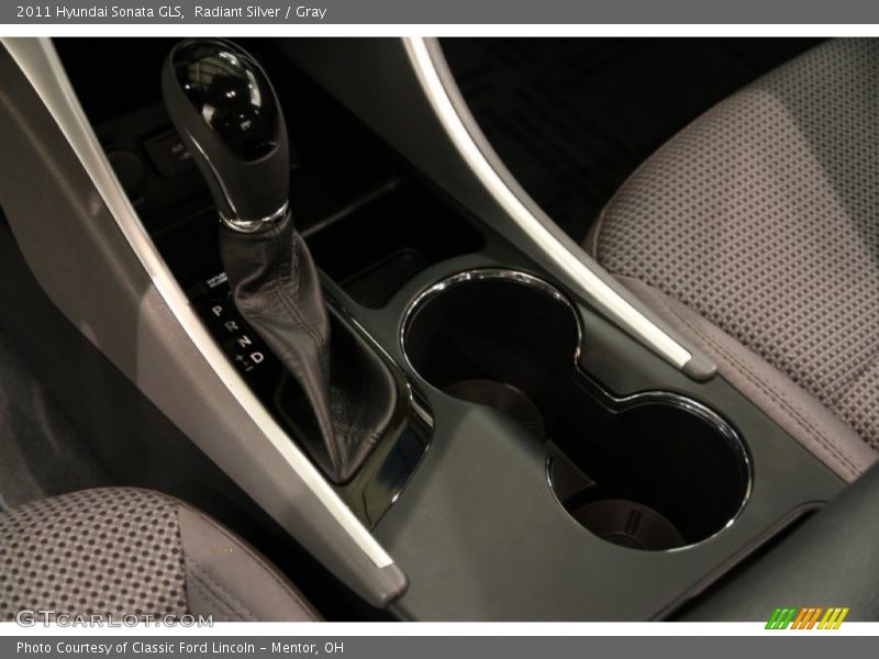Radiant Silver / Gray 2011 Hyundai Sonata GLS