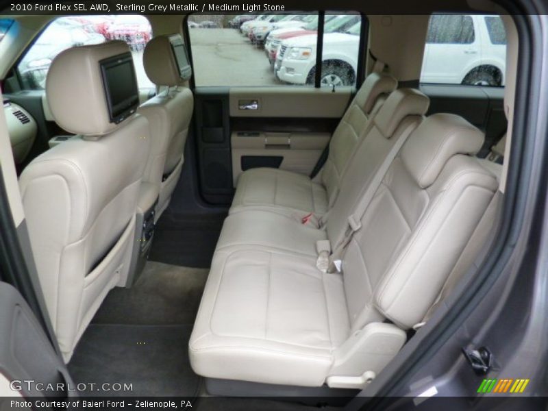 Sterling Grey Metallic / Medium Light Stone 2010 Ford Flex SEL AWD