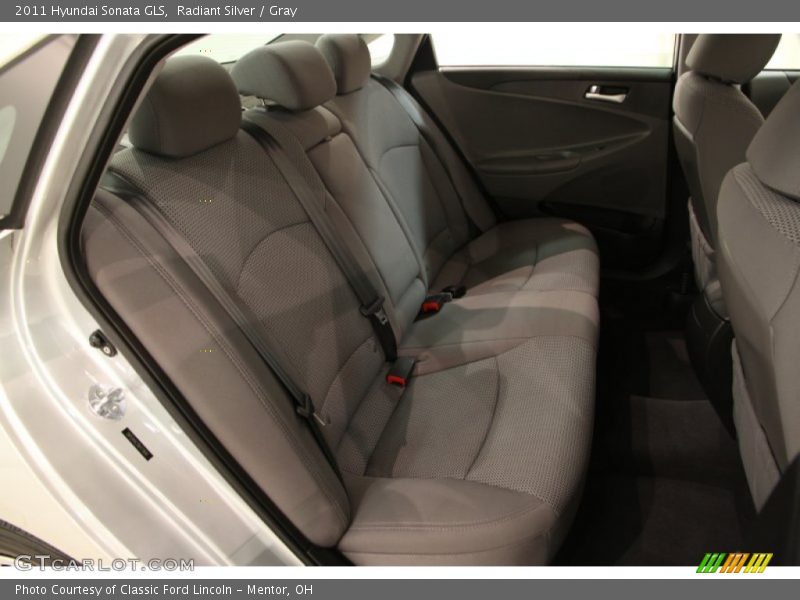 Radiant Silver / Gray 2011 Hyundai Sonata GLS