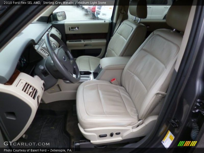 Sterling Grey Metallic / Medium Light Stone 2010 Ford Flex SEL AWD