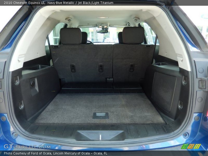 Navy Blue Metallic / Jet Black/Light Titanium 2010 Chevrolet Equinox LS