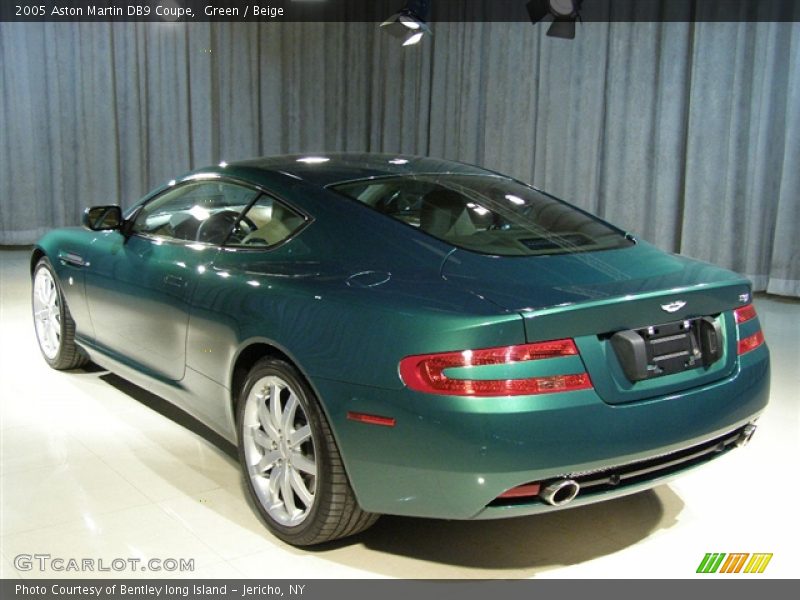 Green / Beige 2005 Aston Martin DB9 Coupe