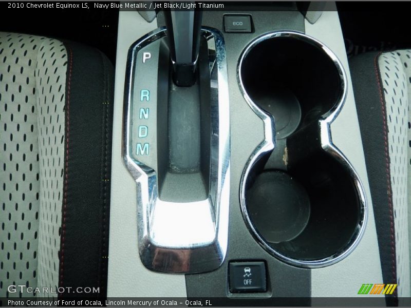 Navy Blue Metallic / Jet Black/Light Titanium 2010 Chevrolet Equinox LS