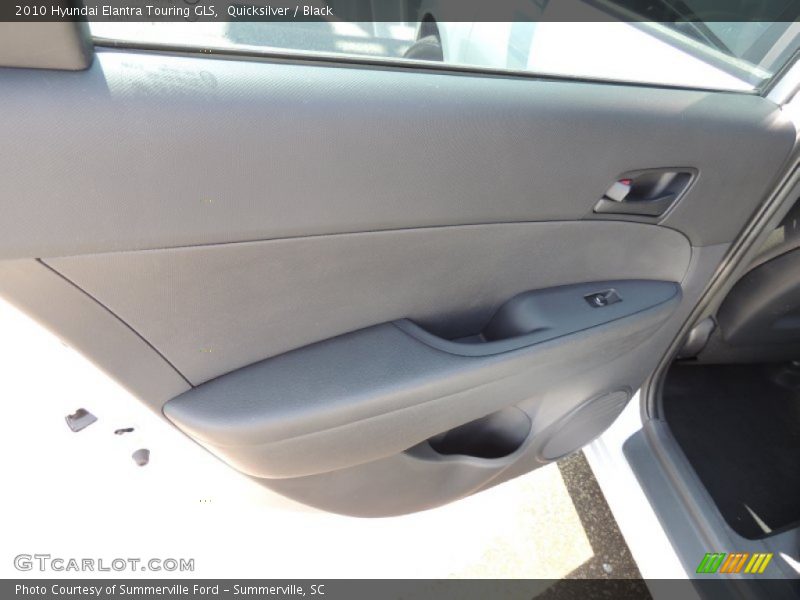 Quicksilver / Black 2010 Hyundai Elantra Touring GLS