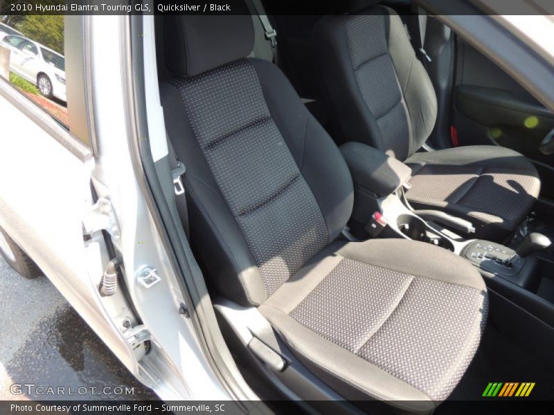 Quicksilver / Black 2010 Hyundai Elantra Touring GLS