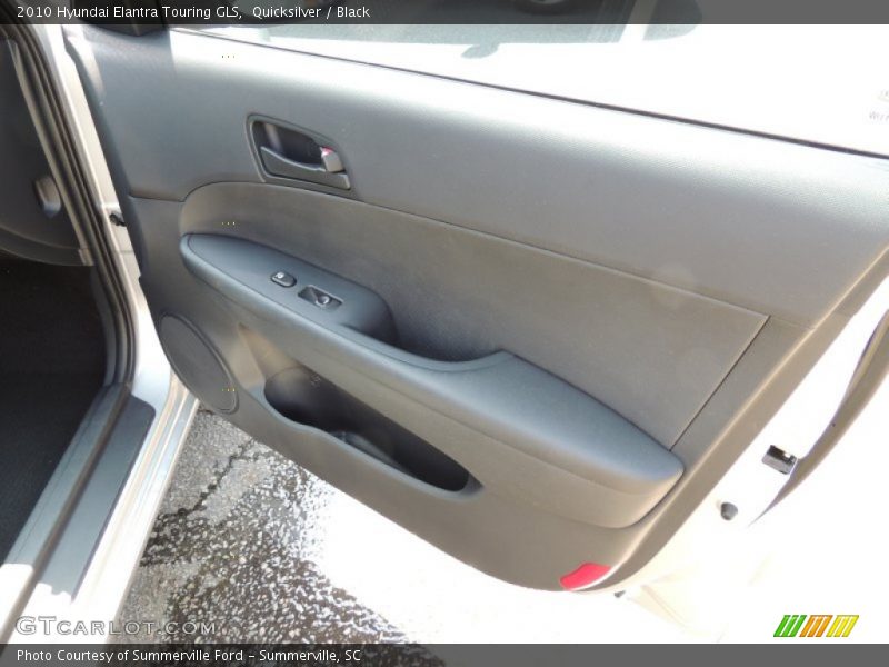 Quicksilver / Black 2010 Hyundai Elantra Touring GLS