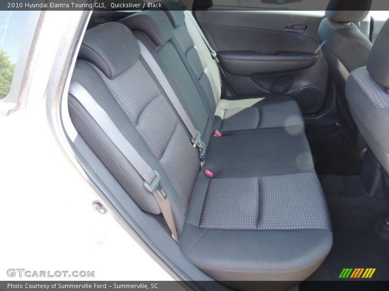 Quicksilver / Black 2010 Hyundai Elantra Touring GLS
