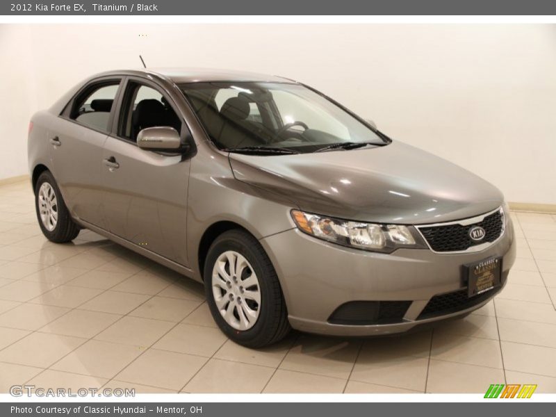 Titanium / Black 2012 Kia Forte EX
