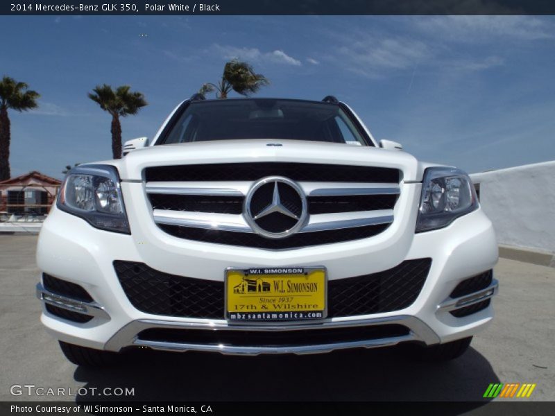 Polar White / Black 2014 Mercedes-Benz GLK 350