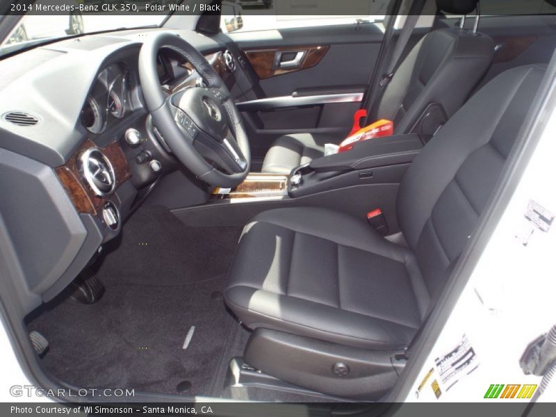 Polar White / Black 2014 Mercedes-Benz GLK 350