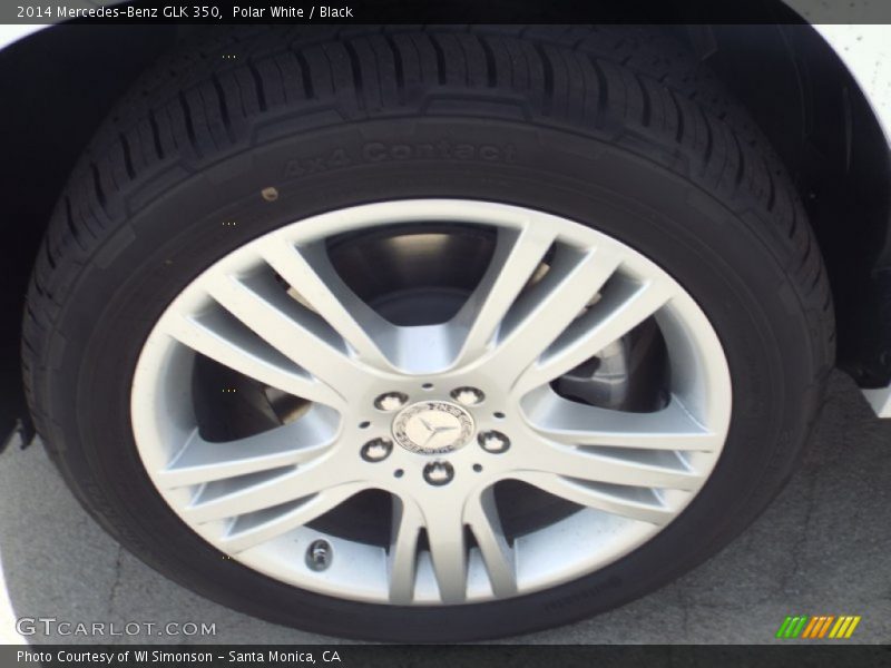 Polar White / Black 2014 Mercedes-Benz GLK 350