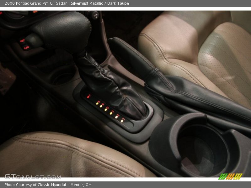 Silvermist Metallic / Dark Taupe 2000 Pontiac Grand Am GT Sedan