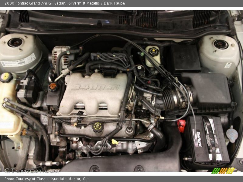  2000 Grand Am GT Sedan Engine - 3.4 Liter OHV 12-Valve V6