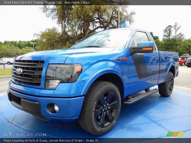 Front 3/4 View of 2014 F150 FX2 Tremor Regular Cab