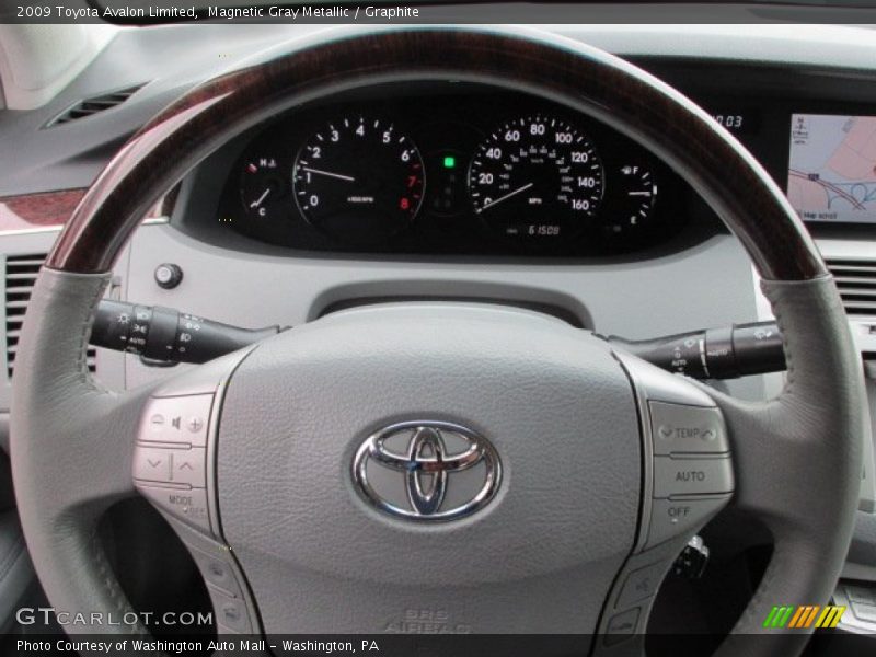 Magnetic Gray Metallic / Graphite 2009 Toyota Avalon Limited