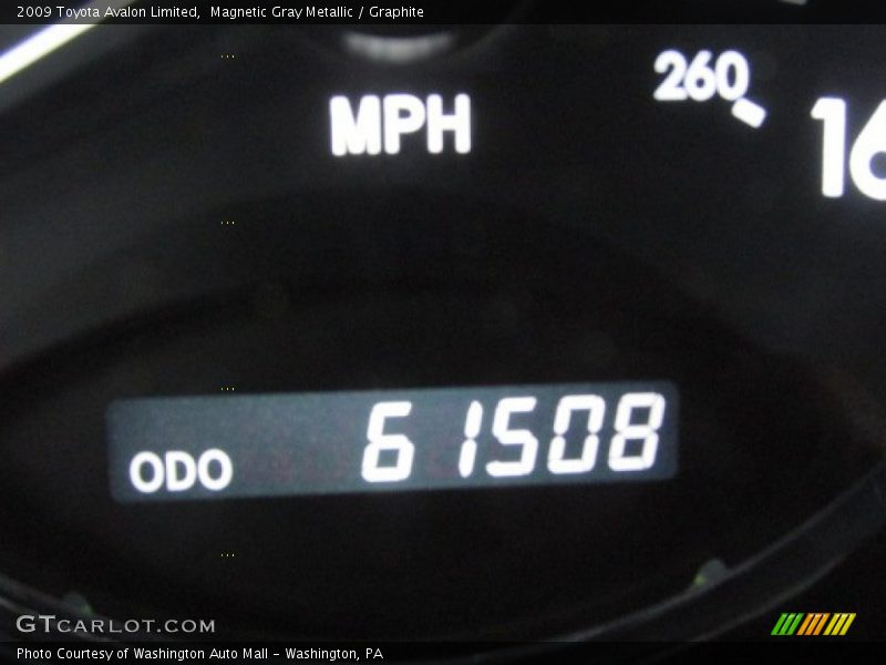 Magnetic Gray Metallic / Graphite 2009 Toyota Avalon Limited