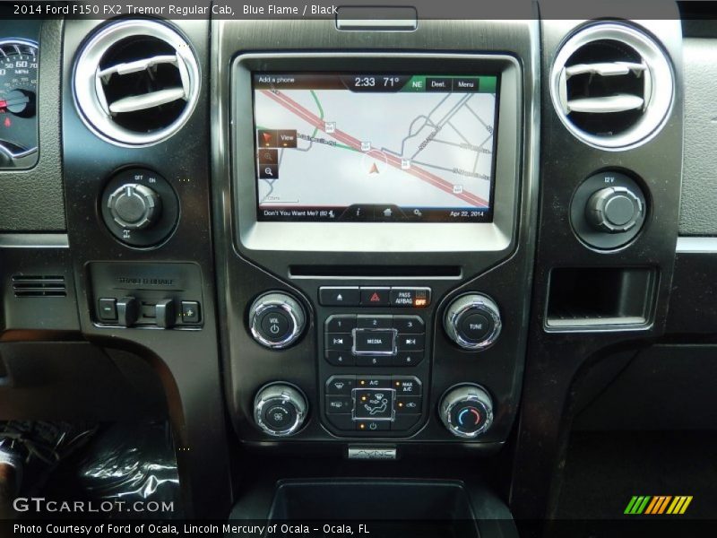 Controls of 2014 F150 FX2 Tremor Regular Cab