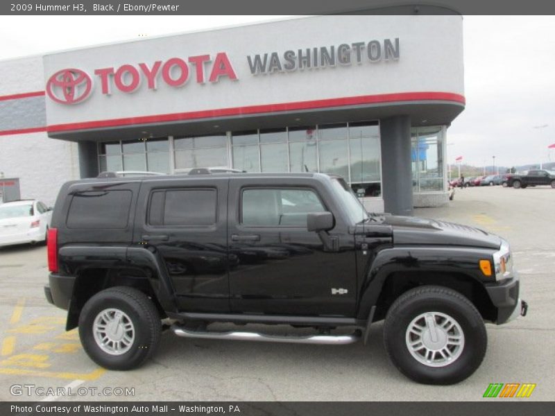 Black / Ebony/Pewter 2009 Hummer H3