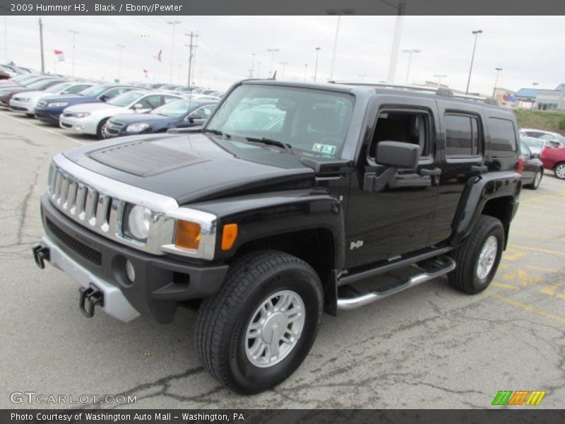 Black / Ebony/Pewter 2009 Hummer H3