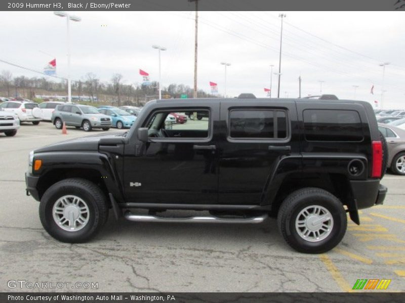 Black / Ebony/Pewter 2009 Hummer H3
