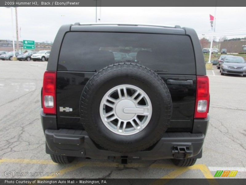 Black / Ebony/Pewter 2009 Hummer H3