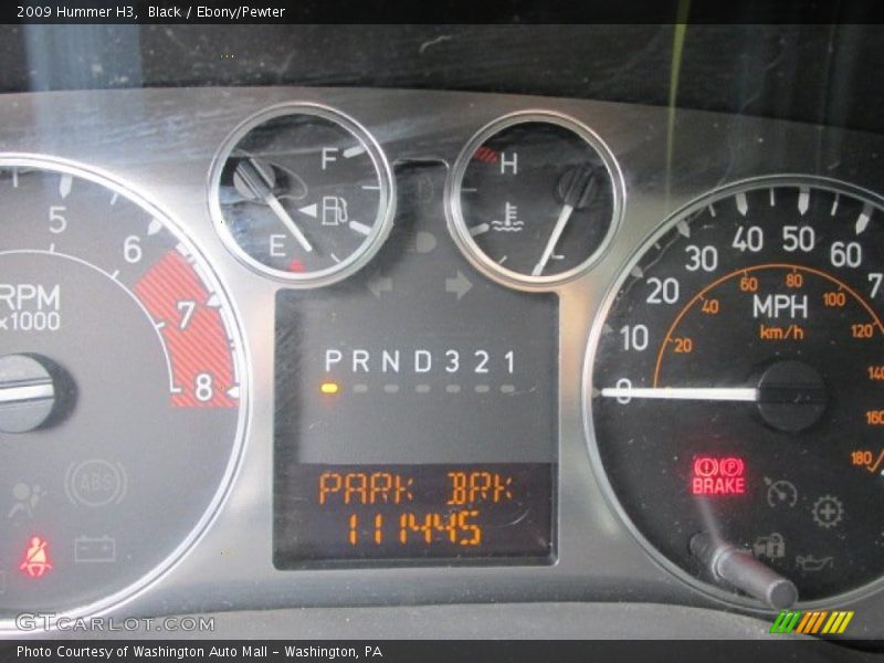 Black / Ebony/Pewter 2009 Hummer H3
