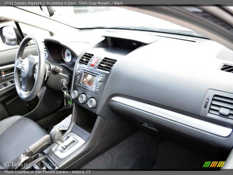 Dark Gray Metallic / Black 2013 Subaru Impreza 2.0i Limited 4 Door
