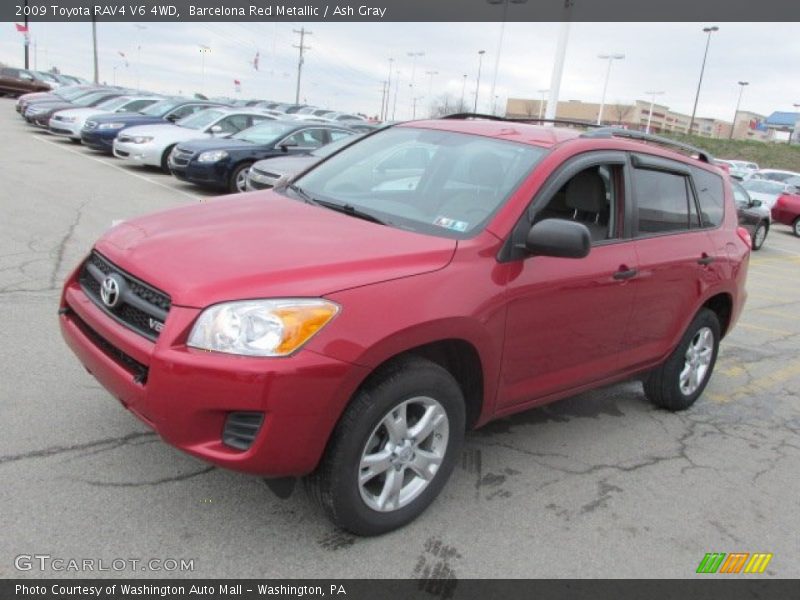 Barcelona Red Metallic / Ash Gray 2009 Toyota RAV4 V6 4WD