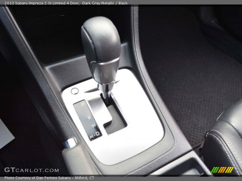 Dark Gray Metallic / Black 2013 Subaru Impreza 2.0i Limited 4 Door