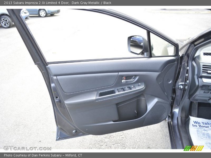 Dark Gray Metallic / Black 2013 Subaru Impreza 2.0i Limited 4 Door