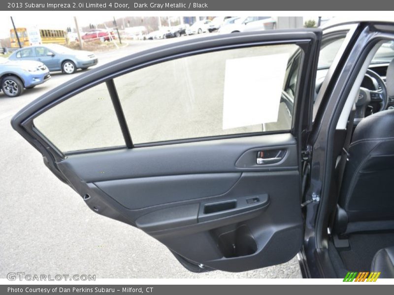 Dark Gray Metallic / Black 2013 Subaru Impreza 2.0i Limited 4 Door