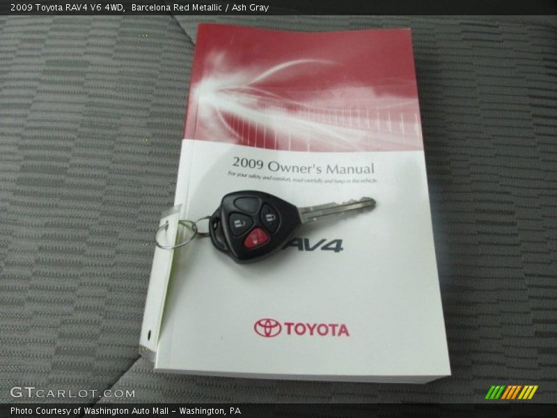 Barcelona Red Metallic / Ash Gray 2009 Toyota RAV4 V6 4WD