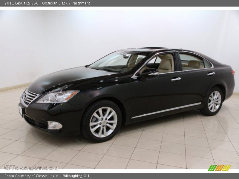 Obsidian Black / Parchment 2011 Lexus ES 350