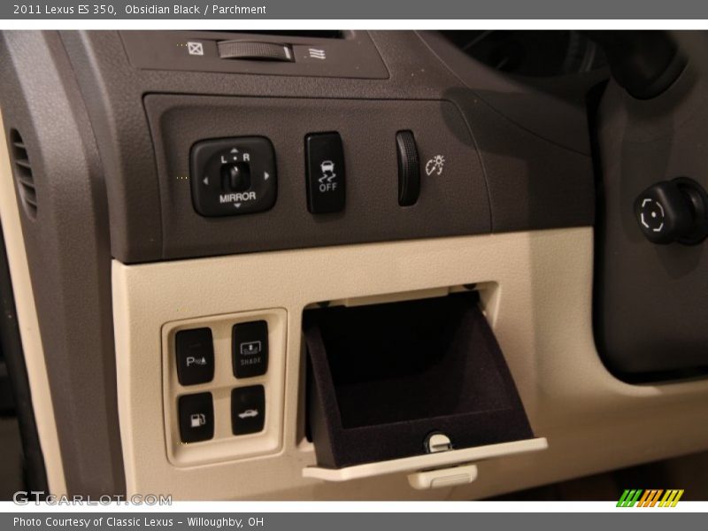 Obsidian Black / Parchment 2011 Lexus ES 350